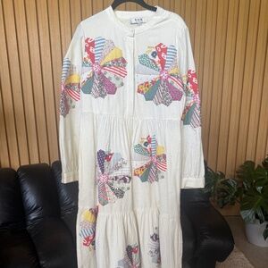 Sea New York Cotton Quilted Dress Size S